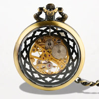 Montre à Gousset Squelette Moderne