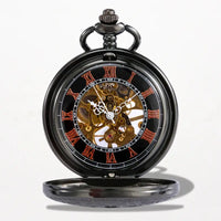 Montre à Gousset Steampunk Black Vintage