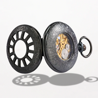Montre à Gousset Steampunk Black Vintage