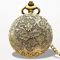 Montre À Gousset Steampunk Bronze Quartz