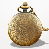 Montre Collier Fleur Élégante