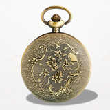 Montre Collier Paon