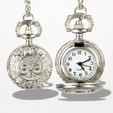 Montre Gousset Argent Femme Hibou