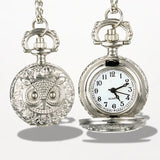 Montre Gousset Argent Femme Hibou