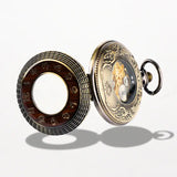 Montre Gousset Bois Vintage Mécanique