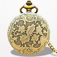 Montre Gousset Bronze Papillon