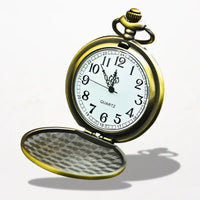 Montre Gousset Bronze Papillon