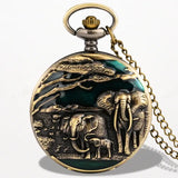 Montre Gousset Eléphant