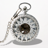 Montre Gousset en Argent Roi Soleil