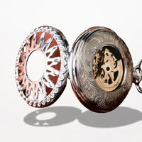 Montre Gousset en Argent Roi Soleil