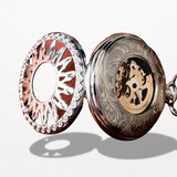 Montre Gousset en Argent Roi Soleil