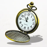 Montre Gousset Femme Papillon