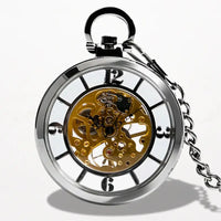 Montre Gousset Homme Moderne Squelette