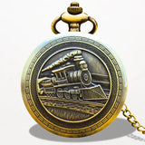 Montre Gousset Locomotive