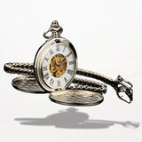 Montre Gousset Mécanique Argent