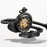 Montre Gousset Mécanique Cadran Noir