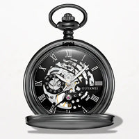 Montre Gousset Mécanique Cadran Noir
