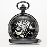 Montre Gousset Mécanique Cadran Noir