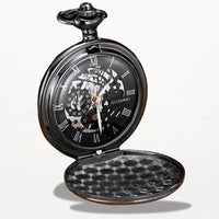 Montre Gousset Mécanique Cadran Noir