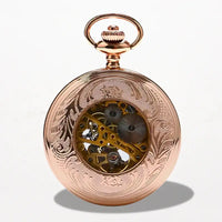 Montre Gousset Mécanique Chiffre Romain Or Rose