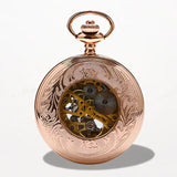 Montre Gousset Mécanique Chiffre Romain Or Rose