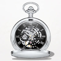 Montre Gousset Mécanique Squelette