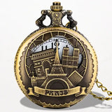 Montre Gousset Paris Tour Eiffel