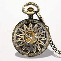 Montre Gousset Roi Soleil Bronze