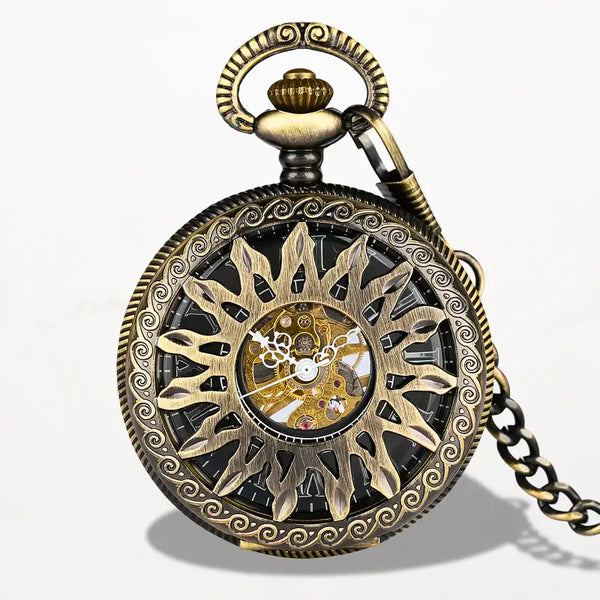 Montre Gousset Roi Soleil Bronze