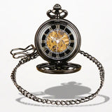 Montre Gousset Roi Soleil Noir