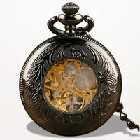 Montre Gousset Roi Soleil Noir