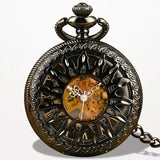 Montre Gousset Roi Soleil Noir