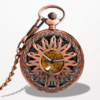 Montre Gousset Roi Soleil Or Rose