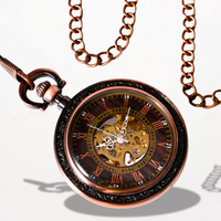 Montre Gousset Steampunk Moderne Or Rose