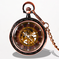 Montre Gousset Steampunk Moderne Or Rose