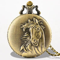 Montre Gousset Tête De Cheval