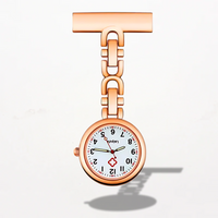 Montre Infirmière or Rose