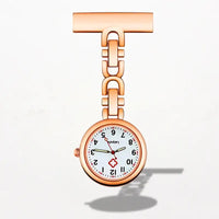 Montre Infirmière or Rose
