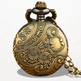 Montre Pendentif Ancienne Femme Fleur