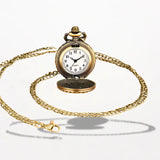 Montre Pendentif Ancienne Femme Fleur