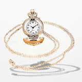 Montre Pendentif Argent Femme Fleur