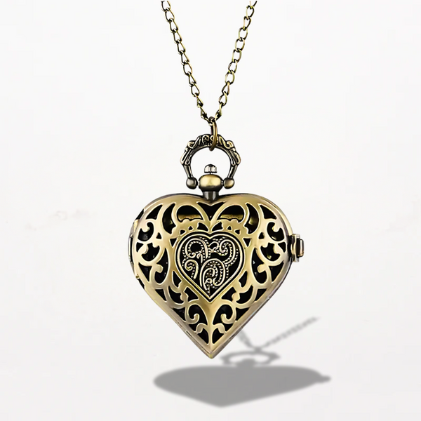 Montre Pendentif Femme Bronze
