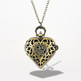 Montre Pendentif Femme Bronze