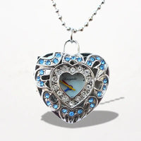 Montre Pendentif Femme Coeur
