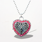 Montre Pendentif Femme Coeur