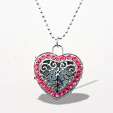 Montre Pendentif Femme Coeur