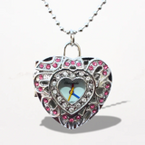 Montre Pendentif Femme Coeur