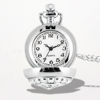 Montre Pendentif Femme Fleur Blanche