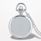Montre Pendentif Femme Fleur Blanche